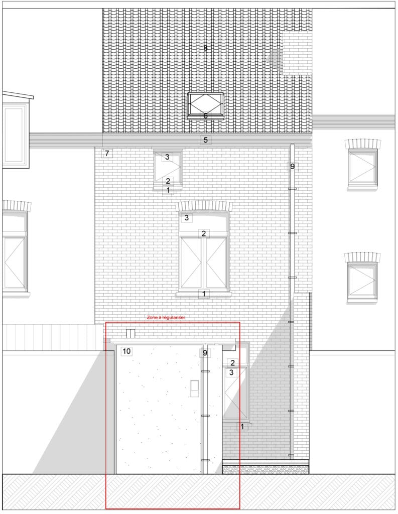 Régularisation administrative sans travaux - Liège - Angleur