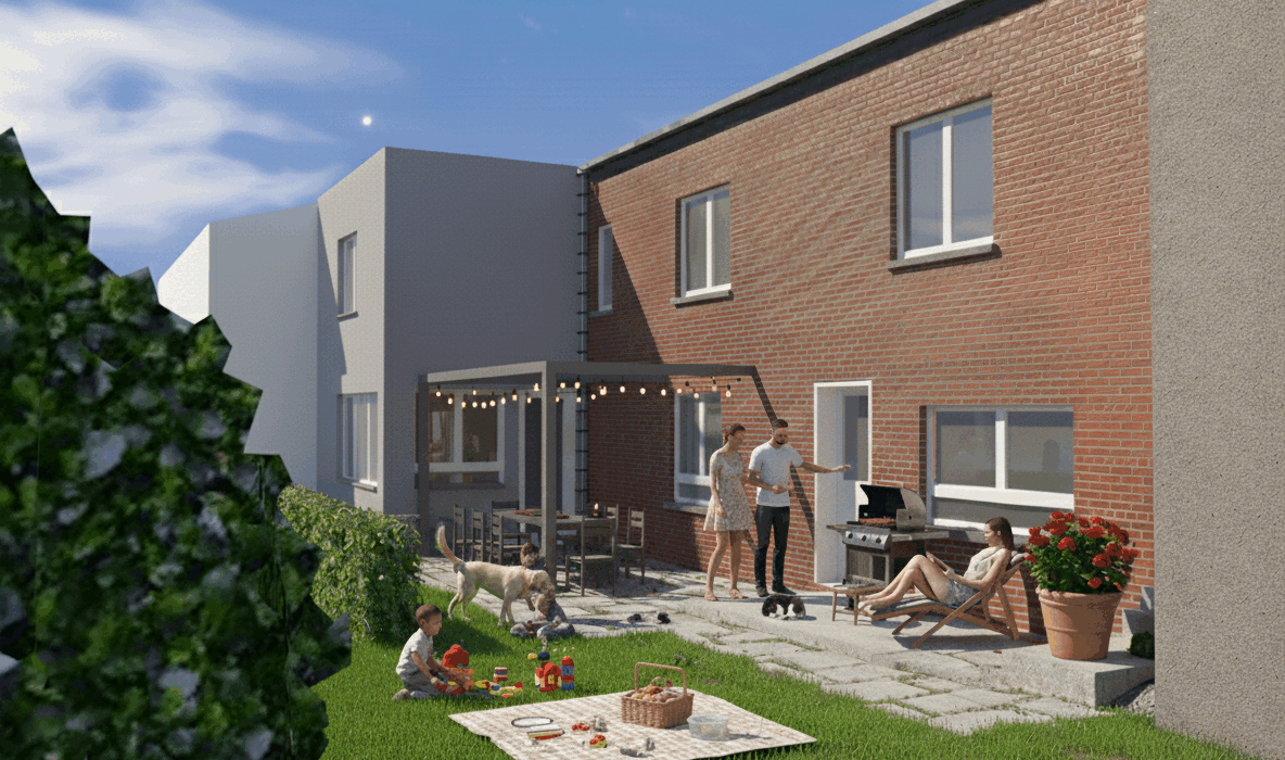 ossature bois, architecture durable, écologie, convivialité, economique green living, liège, Wallonie